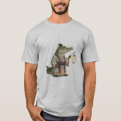 Samurai Crocodile Warrior T-shirt (Voorkant)