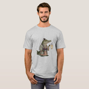 Samurai Crocodile Warrior T-shirt