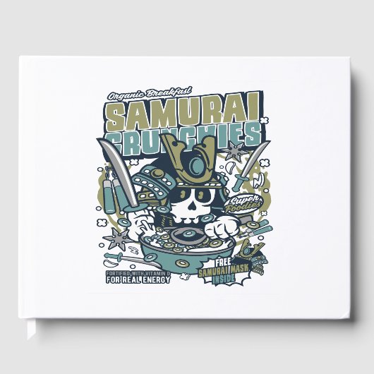 Samurai Crunches Gastenboek (Voorkant)