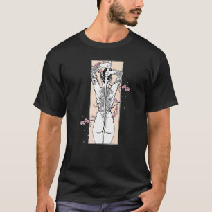  Samurai Culture Scenery Sakura Ch T-shirt