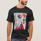  Samurai Culture Scenery Sakura Ch T-shirt (Voorkant)