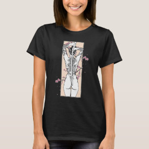 Samurai Culture Scenery Sakura Ch T-shirt