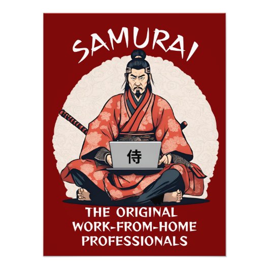 Samurai: de originele thuiswerkers foto afdruk (Voorkant)