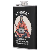 Samurai: de originele thuiswerkers heupfles (Links)