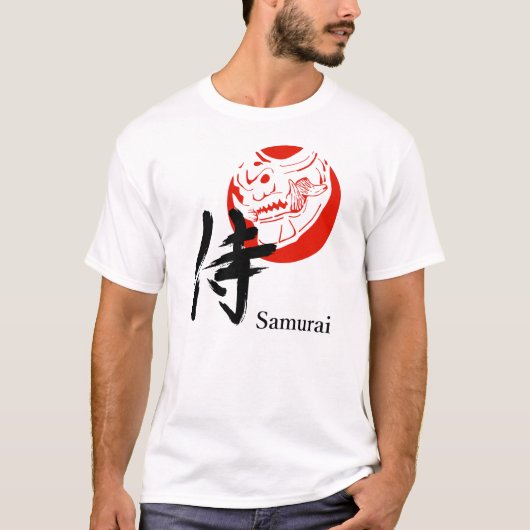 Samurai – De Stille Krijger T-shirt (Voorkant)