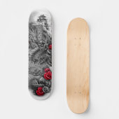 Samurai Death Deck Persoonlijk Skateboard (Voorkant)