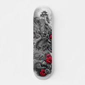 Samurai Death Deck Persoonlijk Skateboard (Voorkant)