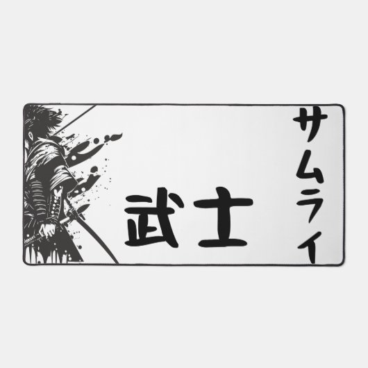 Samurai Desk Mat-Large Gaming & Kantoor Muismat Bureaumat (Voorkant)