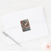 SAMURAI DIE EEN ENORME STICKER DOODT (Envelop)