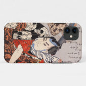 Samurai die een schedelpatroon heeft Case-Mate iPhone case (Achterkant (horizontaal))