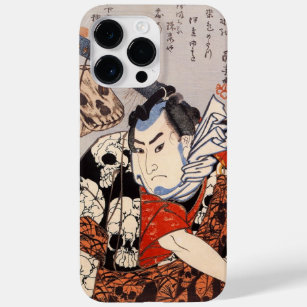 Samurai die een schedelpatroon heeft Case-Mate iPhone 14 pro max hoesje