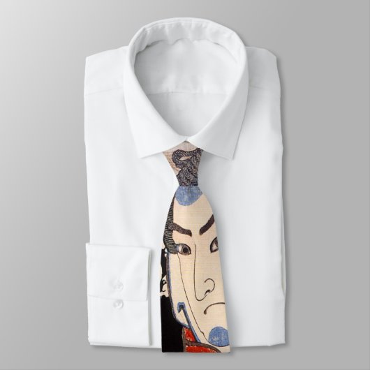 Samurai die een schedelpatroon heeft stropdas (Gebonden)