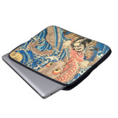 SAMURAI DIE VECHT SALAMANDER LAPTOP SLEEVE (Voorkant onderkant)