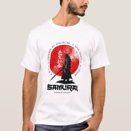 Samurai Discipline Warrior Tee T-shirt