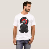 Samurai Dj krijger T-shirt (Voorkant volledig)
