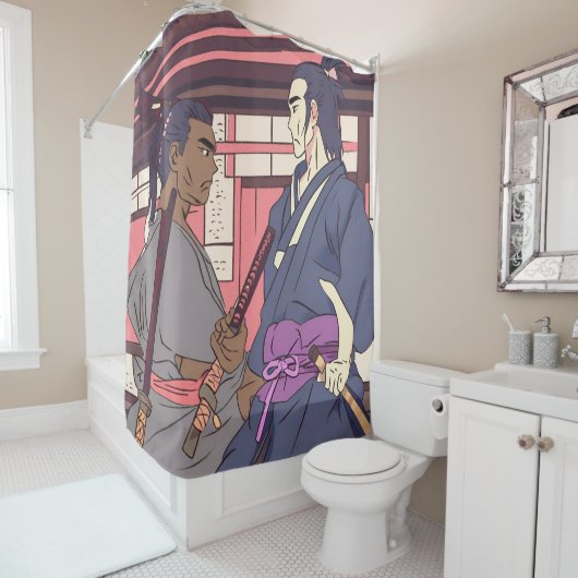samurai douchegordijn (In situ)