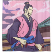samurai douchegordijn (Voorkant)