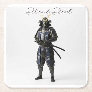 Samurai drink coaster kartonnen onderzetters