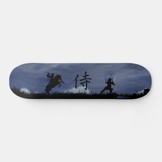 Samurai Dueling Persoonlijk Skateboard (Horizontaal)