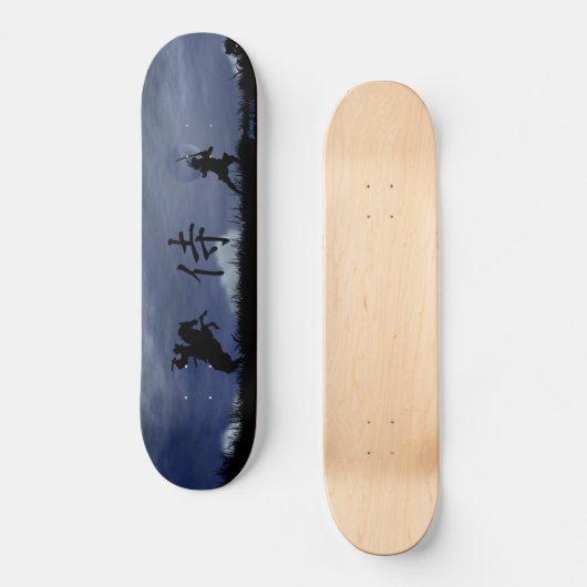 Samurai Dueling Persoonlijk Skateboard (Voorkant)