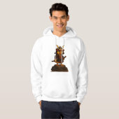Samurai Eend Krijger Hoodie (Voorkant volledig)