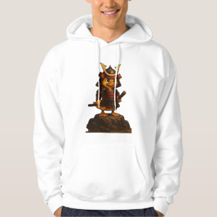 Samurai Eend Krijger Hoodie