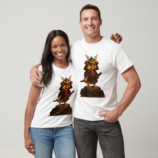 Samurai Eend Krijger T-shirt (Unisex)