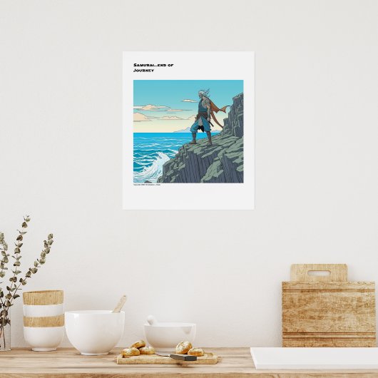 Samurai einde reis poster (Keuken)