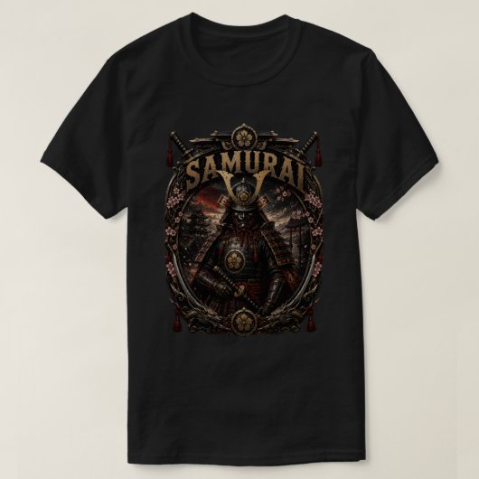 Samurai Elite Krijger T-Shirt (Design voorkant)