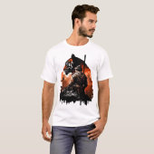 Samurai en de tijger - Het perfecte verband tussen T-shirt (Voorkant volledig)