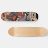 Samurai en Demon Persoonlijk Skateboard (Horizontaal)