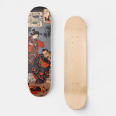 Samurai en Demon Persoonlijk Skateboard (Voorkant)