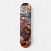 Samurai en Demon Persoonlijk Skateboard (Voorkant)