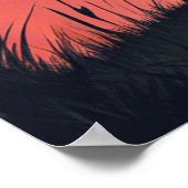 Samurai en kat: Moonlit Vigil Poster (Hoek)