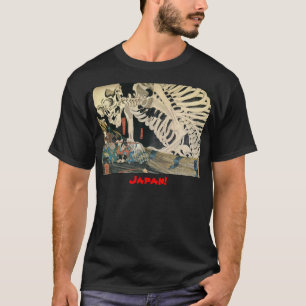 Samurai en Skeleton c. shirt van 1800