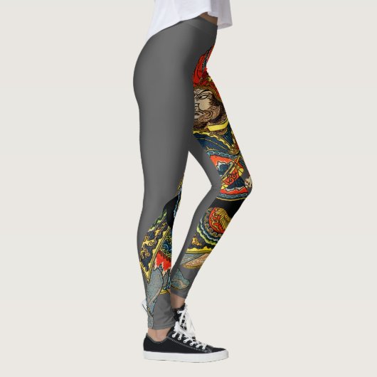 Samurai en zwaard Leggings (Rechts)