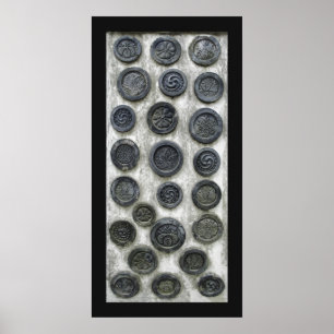 SAMURAI FAMILIE CRESTS POSTER