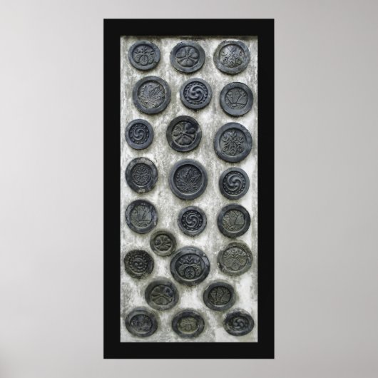 SAMURAI FAMILIE CRESTS POSTER (Voorkant)