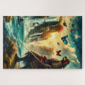 Samurai Fantasie Legpuzzel (Horizontaal)
