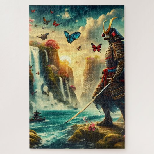 Samurai Fantasie Legpuzzel (Verticaal)