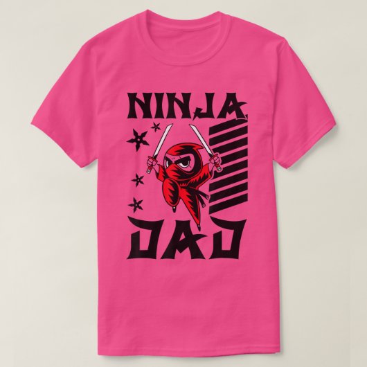 Samurai - Father Ninja Dad T-Shirt Copy Copy Copy  (Design voorkant)