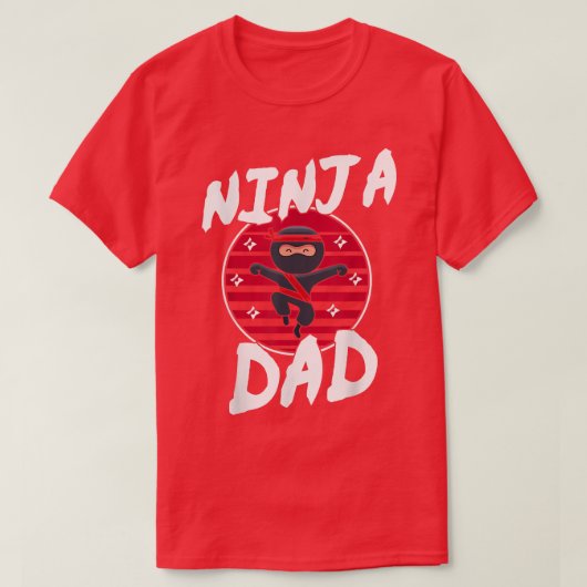 Samurai - Father Ninja Dad T-Shirt Copy Copy Copy  (Design voorkant)