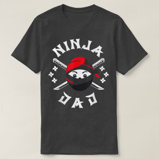 Samurai - Father Ninja Dad T-Shirt Copy Copy Copy  (Design voorkant)