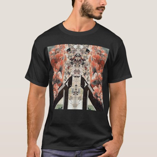Samurai Feodale Krijger 1X00006 T-shirt (Voorkant)