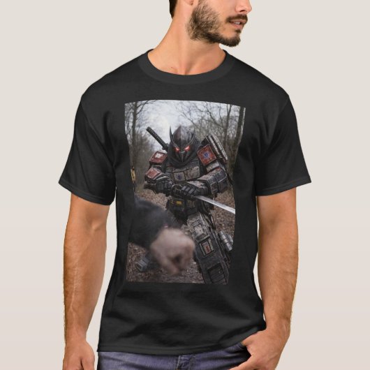 Samurai Feudal Warrior 1X00014 T-shirt (Voorkant)
