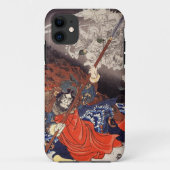 Samurai Fighting Demons Case-Mate iPhone Case (Achterkant)