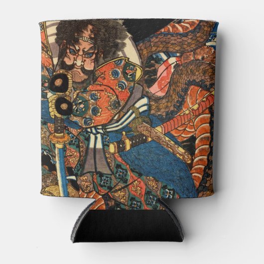 SAMURAI FIGHTING PYTHON BLIKJESKOELER (Voorkant)