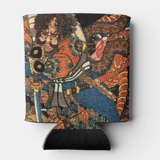 SAMURAI FIGHTING PYTHON BLIKJESKOELER (Achterkant)