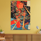 SAMURAI FIGHTMONSTER CANVAS AFDRUK (Insitu (Woonkamer))
