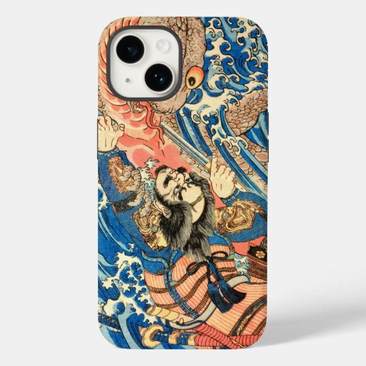 SAMURAI FIGHTMONSTER Case-Mate iPhone CASE (Achterkant)